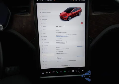 2020 Tesla Model X Long Range Dual Motor All-Wheel Drive/Long Range Plus Dual Motor All-Wheel Drive from USA, damaged, VIN 5YJXCBE21LF272347